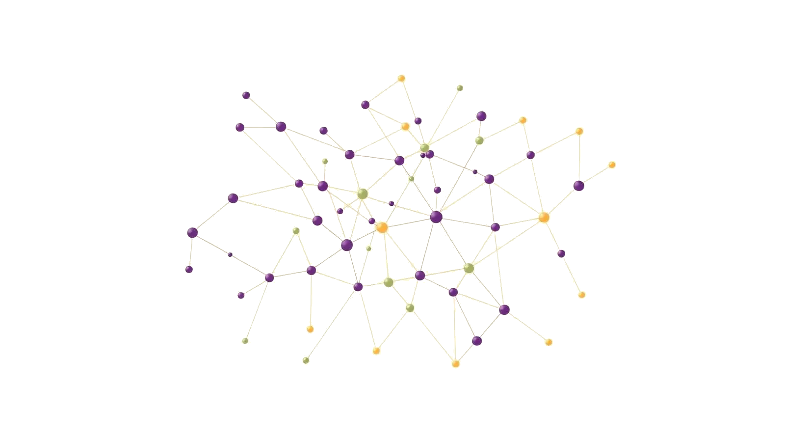 Data and machine learning visualization representing AI in healthcare education